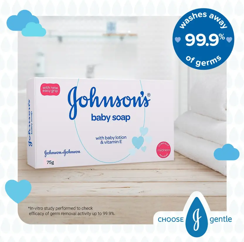 JOHNSON’S Baby Soap – 100 g