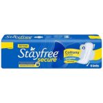 Stayfree Secure Cottony Wings – 6 pcs (Pack of 1)