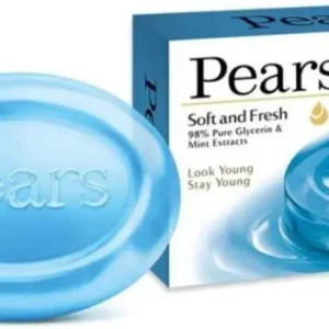 Pears Soft and Fresh Soap Bar | Glycerin & Mint – 20.83 g