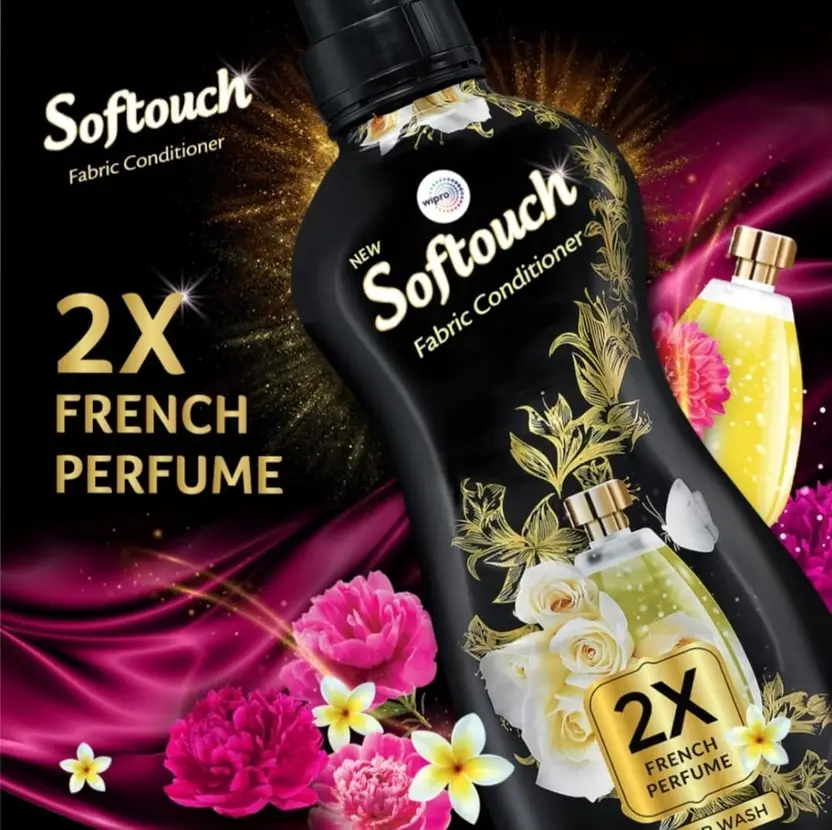 Softouch After Wash Fabric Conditioner – 2X French Perfume (210 ml)