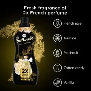 softouch | 2x french perfume | fabric conditioner – 800 ml