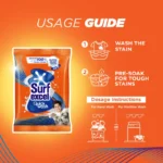 surf excel quick wash detergent powder – 1 kg