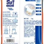 surf excel quick wash detergent powder – 1 kg