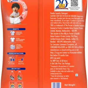 tide plus detergent washing powder (jasmine) – 6 kg