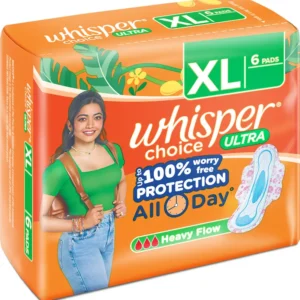 Whisper | Choice Ultra XL | Sanitary Pads – Pack of 6