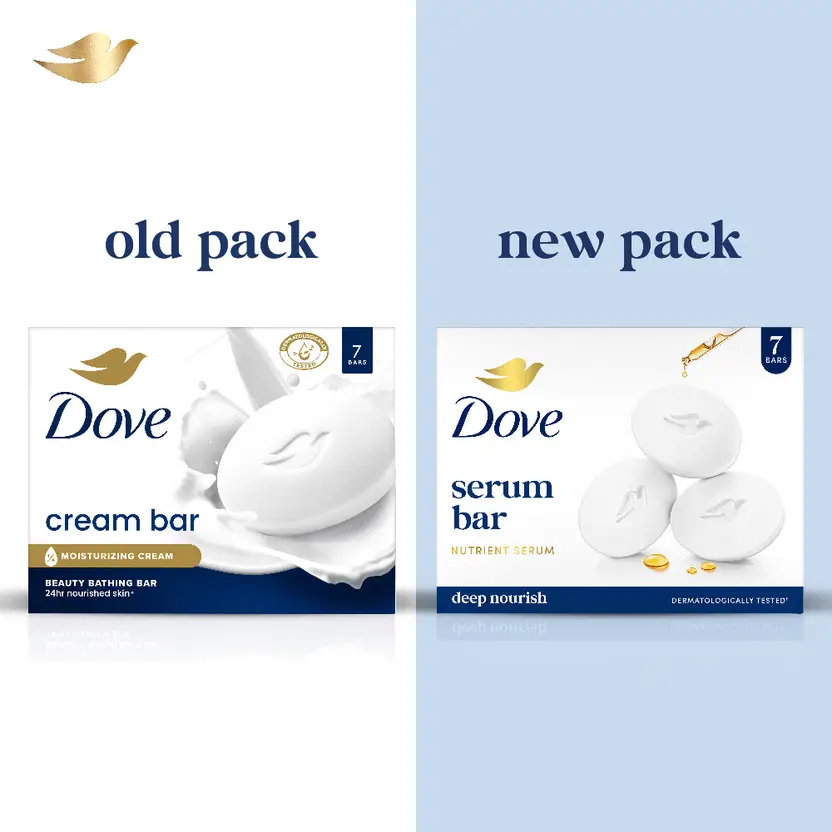 dove serum bar with nutrient serum – 50 g