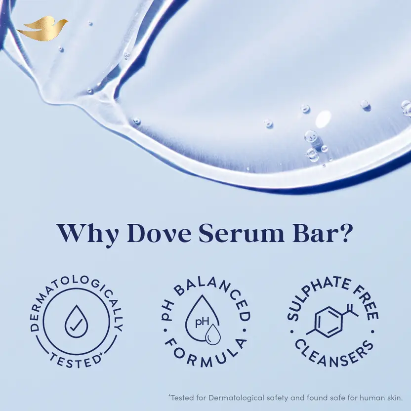 dove serum bar with nutrient serum – 50 g
