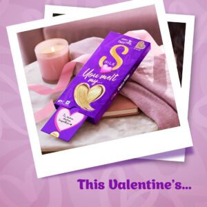cadbury silk heart and blush chocolate – 250 g