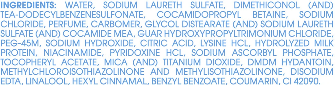 clinic plus strong & long healthy hair shampoo with milk protein & multivitamins – 1 l