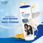 clinic plus strong & long healthy hair shampoo with milk protein & multivitamins – 1 l