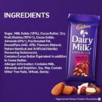 cadbury dairy milk fruit & nut chocolate bars (12 × 36 g)