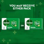 dettol original bathing soap bar with 12hr protective shield – 150 g (pack of 5)
