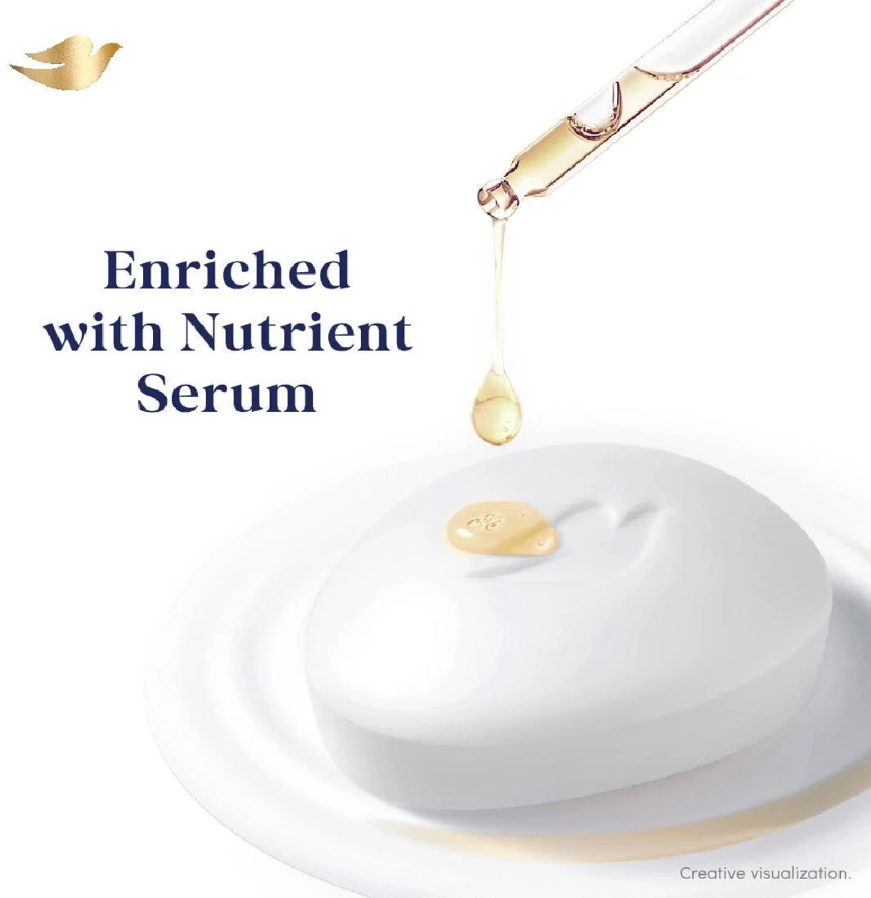 dove serum beauty bar – deeply nourishing soap (8 x 125g)