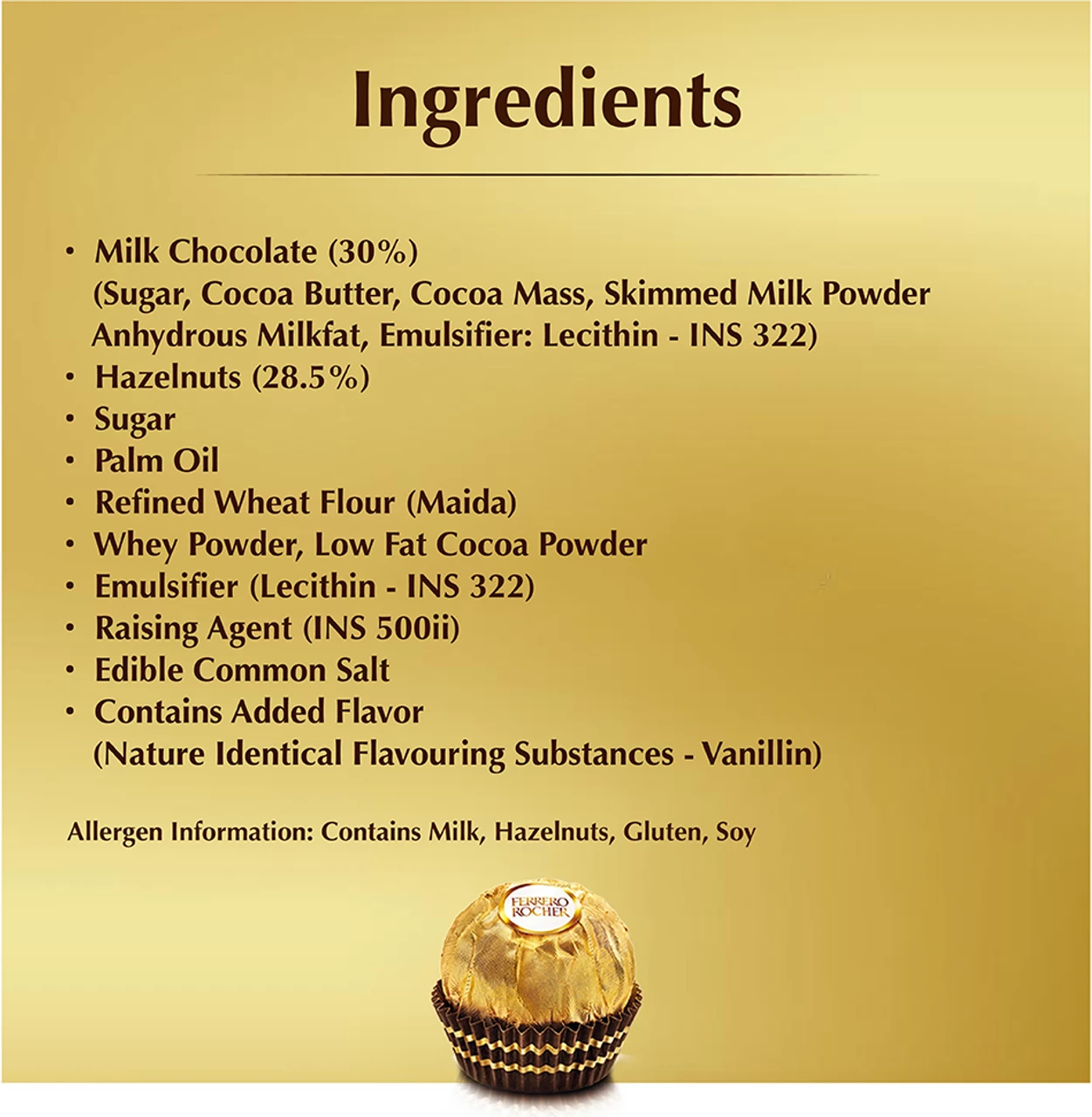 ferrero rocher milk truffles – 16 pieces (16 x 2.5 g)