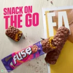cadbury fuse peanut & caramel filled chocolate bars – 15 × 43 g