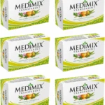 medimix transparent bathing bar – 75 g (pack of 6)