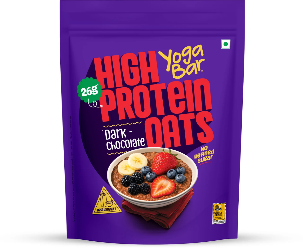 high protein oats choco almond – 1 kg