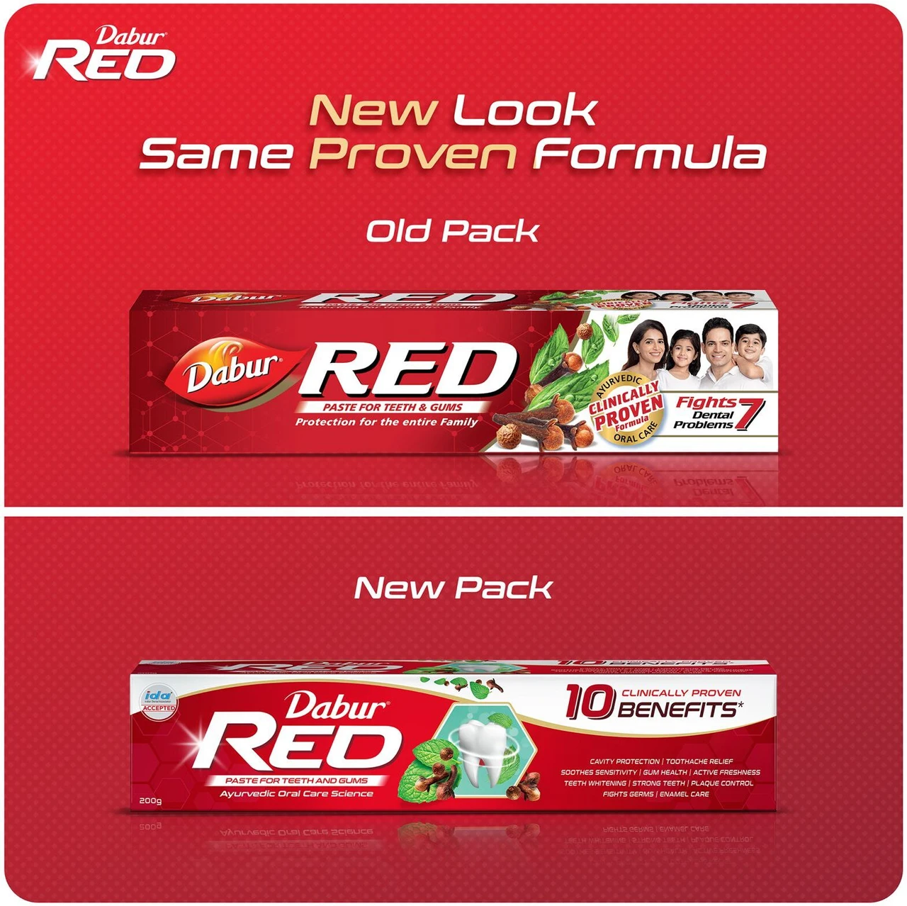 dabur red paste complete cavity protection toothpaste – 450 g (pack of 3)