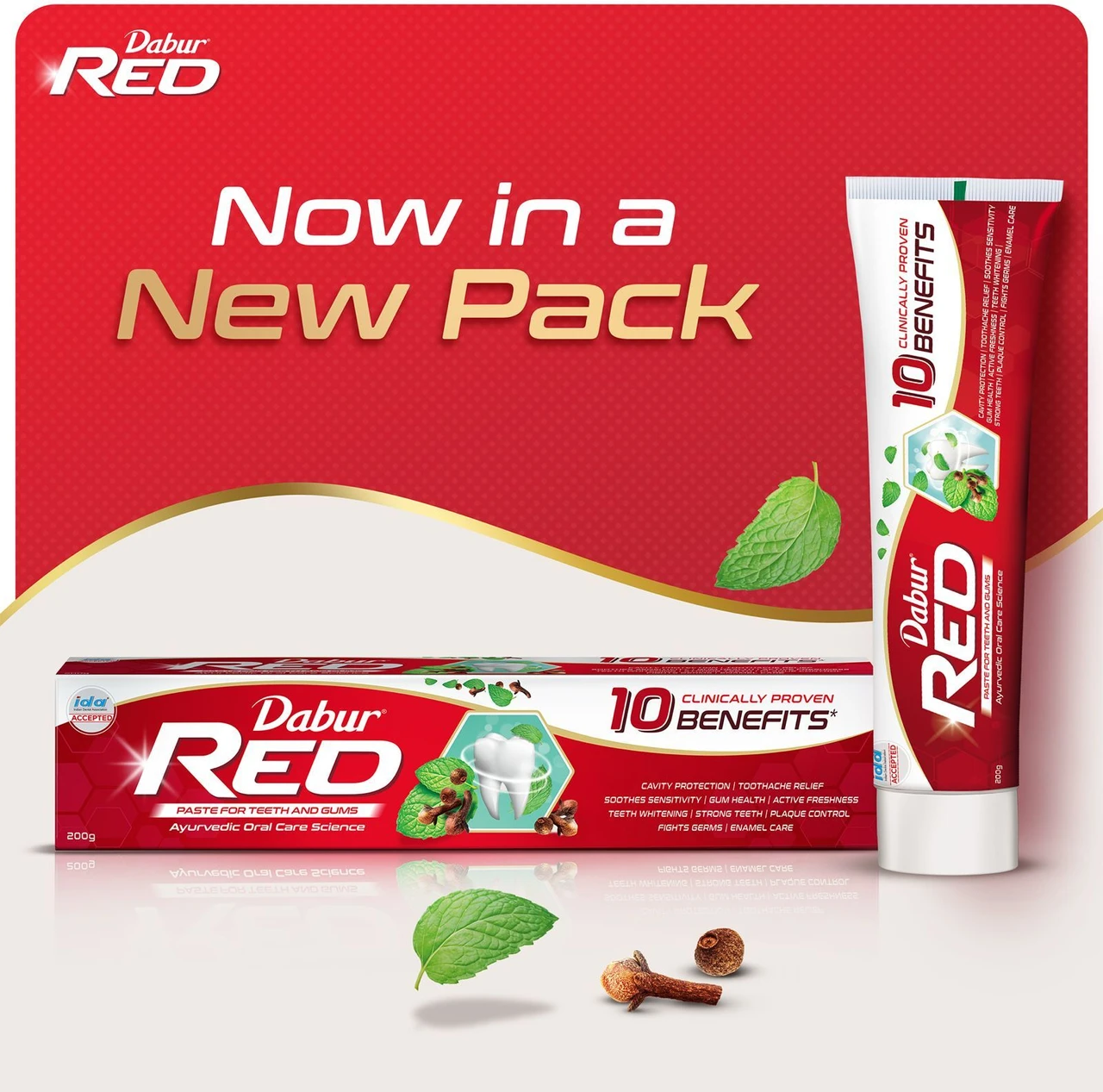 dabur red paste complete cavity protection toothpaste – 450 g (pack of 3)