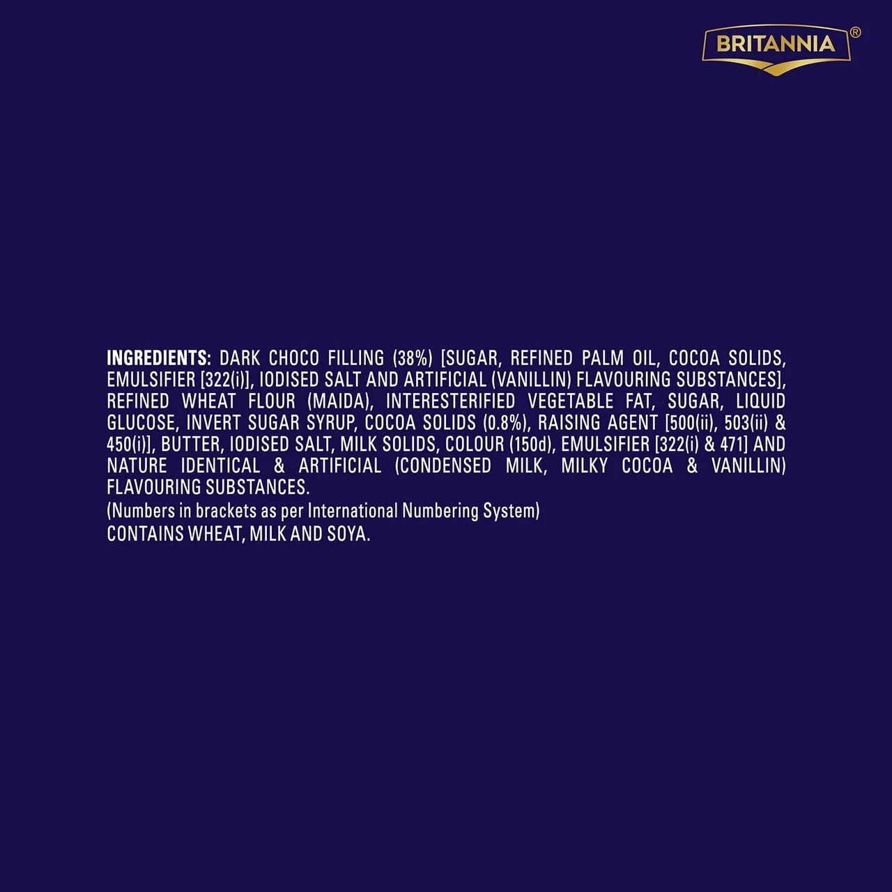 Britannia Pure Magic Chocolush Cream Cracker Biscuits (300 g)