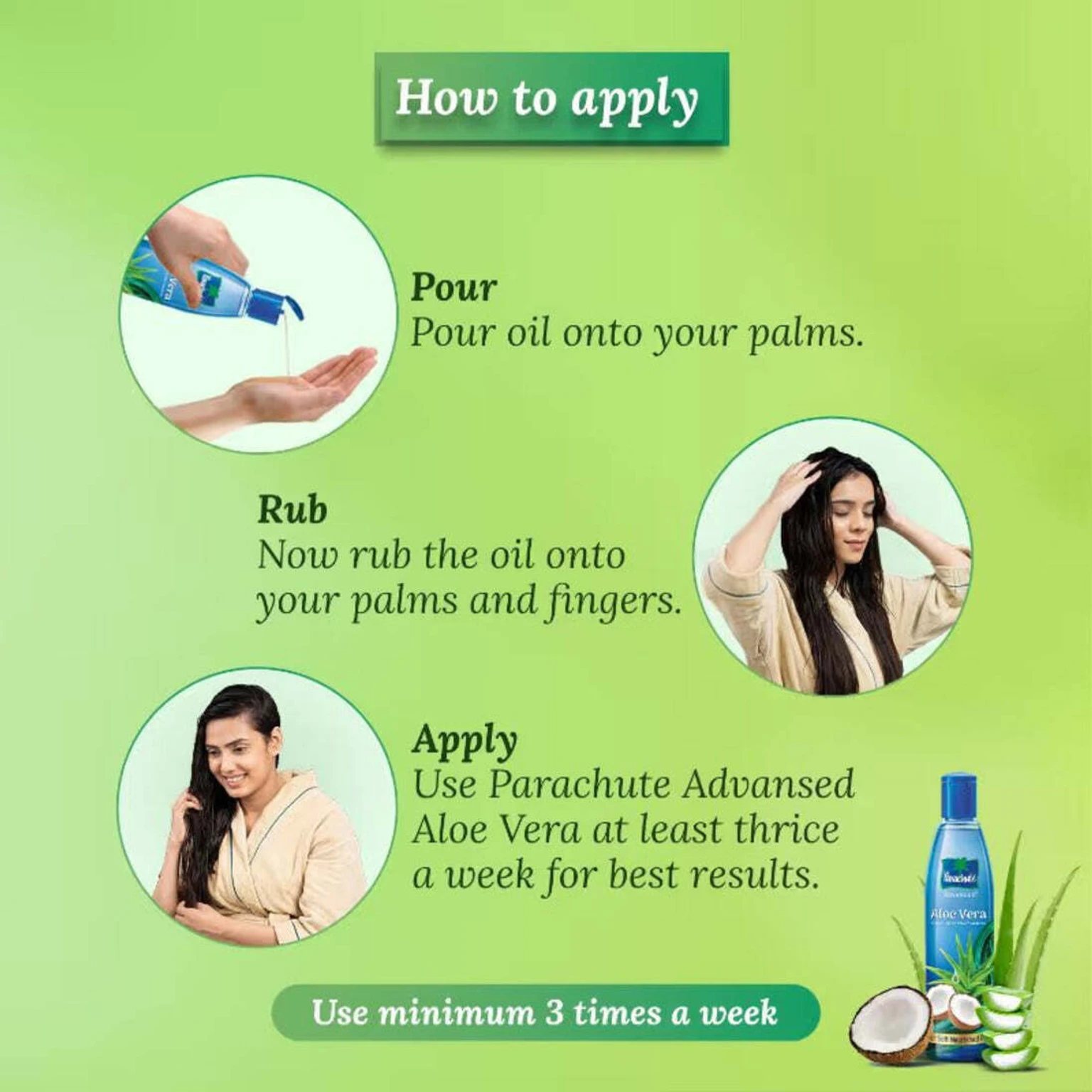 Parachute Advansed Aloe Vera Hair Oil – 150 ml