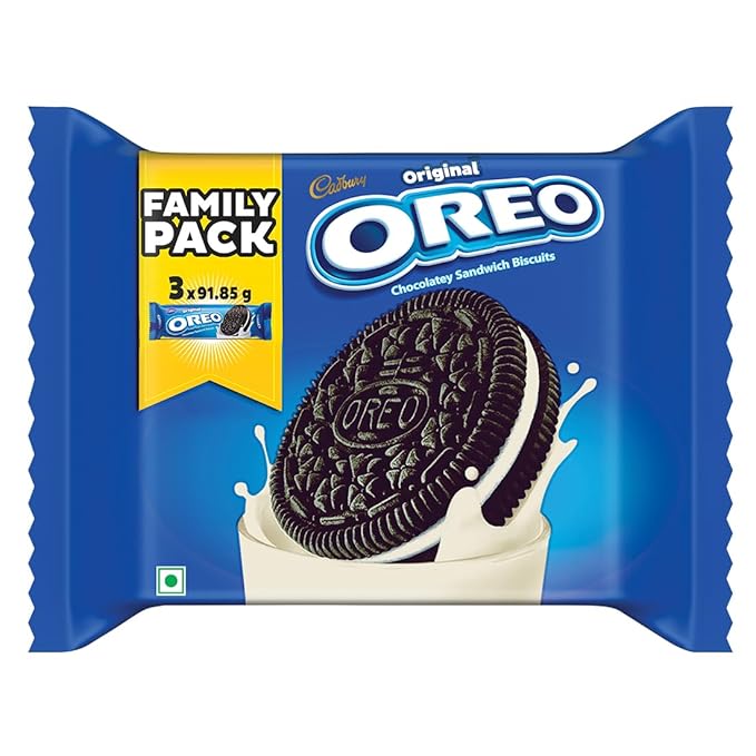 Cadbury Oreo Vanilla Cream Biscuits – 288.75 g