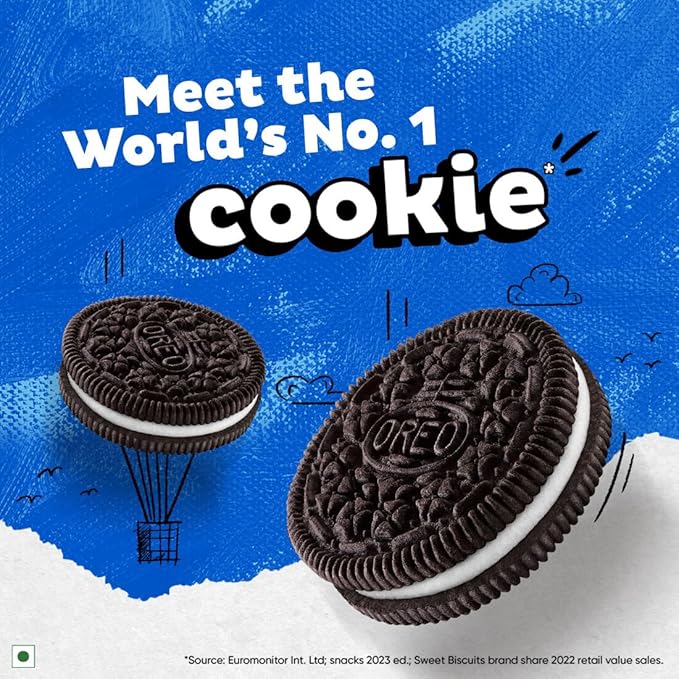 Cadbury Oreo Vanilla Cream Biscuits – 288.75 g