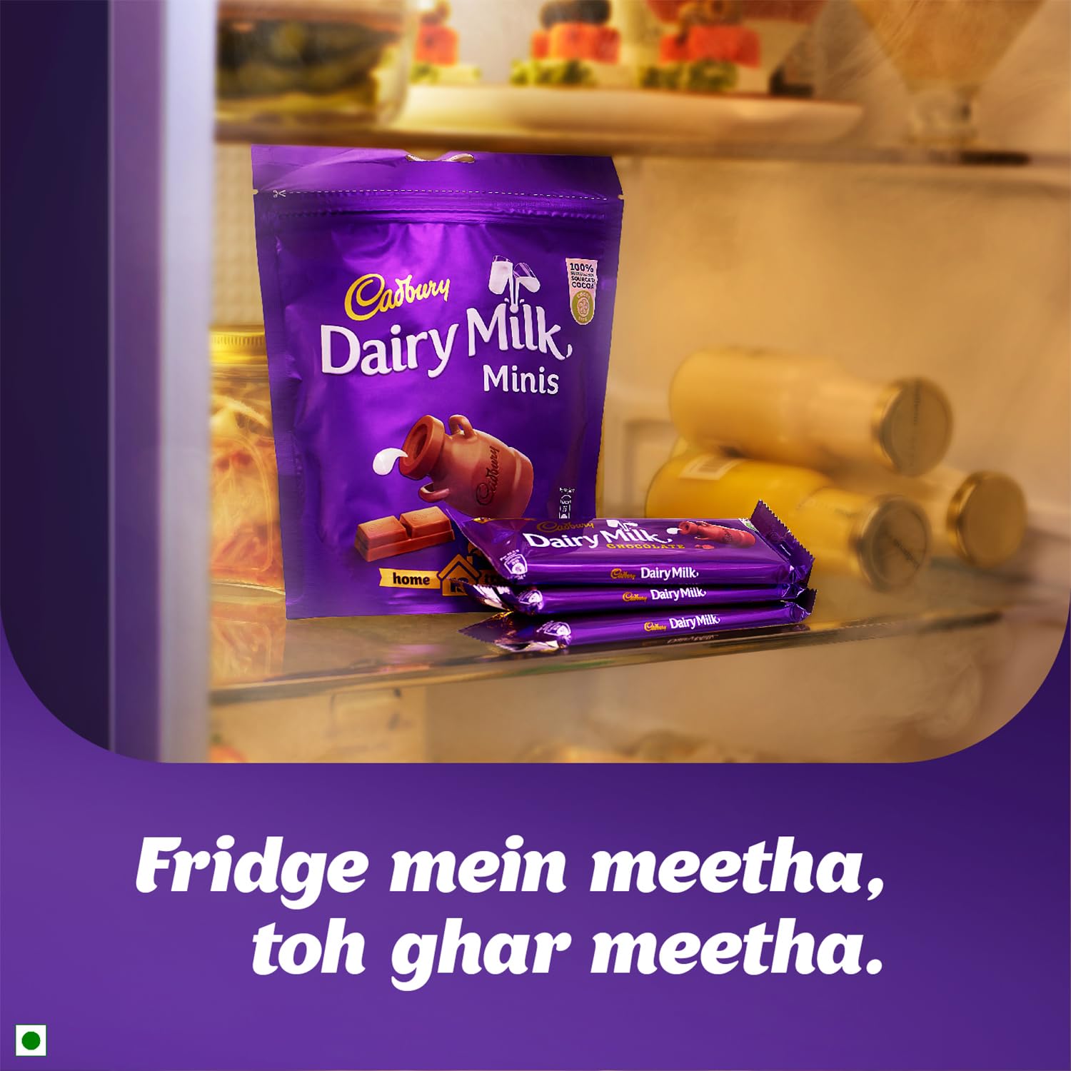 Cadbury Dairy Milk Chocolate Bar – 20.2 g