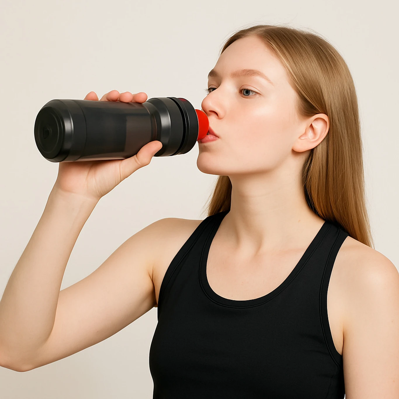 Decathlon BTWIN Cycle Water Bottle Red – 750 ml