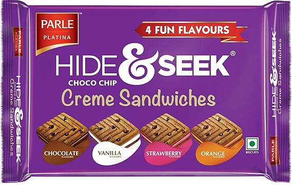 Parle Hide & Seek Choco Chip Creme Biscuits – 400 g