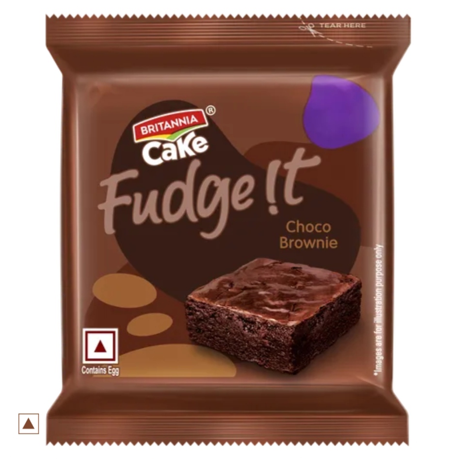 Britannia Fudge It Chocolate Brownie