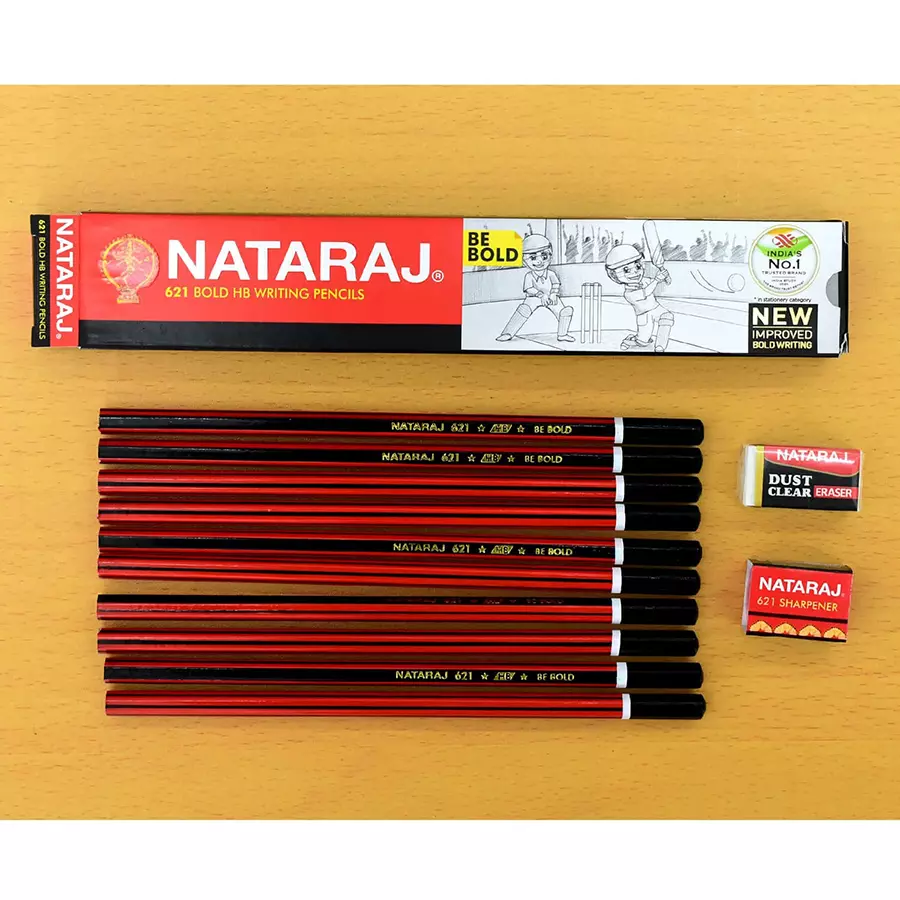 Nataraj 621 HB Pencils – Pack of 10