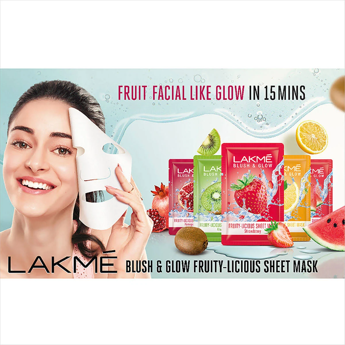 Lakme Lemon Glow Sheet Mask – 25 ml